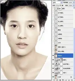 ps大片效果的人像润饰4法之后期创意妆面制作法