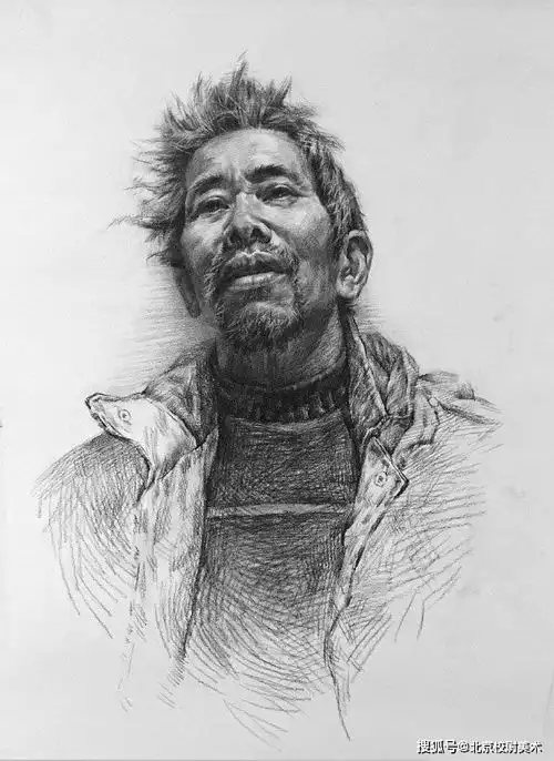 素描头像不同年龄的表达区别全解析