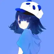 海蓝色系动漫女头你爱么