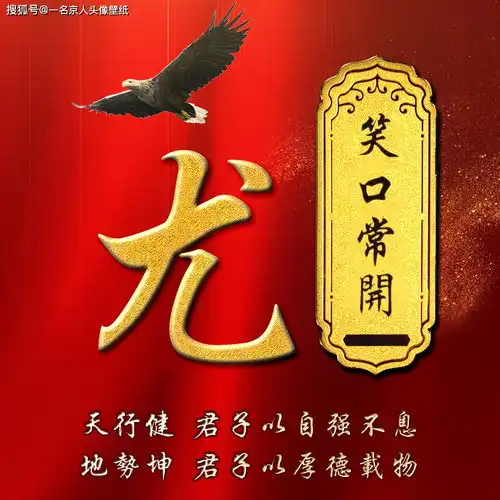 百家姓合集姓氏头像,精心为你设计,喜庆红色配上奢华金色