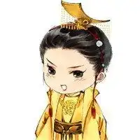 呆萌皇帝卡通图片