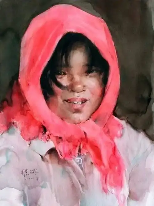 如首首动人的诗中国水彩画泰斗关维兴作品欣赏