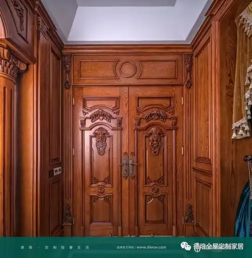 美式古典实木系列源于森林的典雅贵气,梵高住了都会灵感迸发