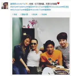 谢霆锋全家福近照曝光被赞高颜值的一家