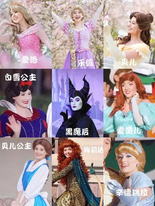 迪士尼人物名称大全除星黛露外你认识几个