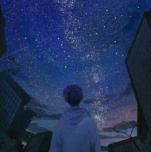 星空动漫男头