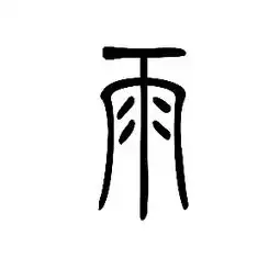 说闻解字古人常以雨喻朋友又有雨姓