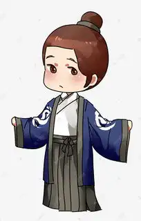 中国风复古风古风汉服男性角色素材图片免费下载千库网