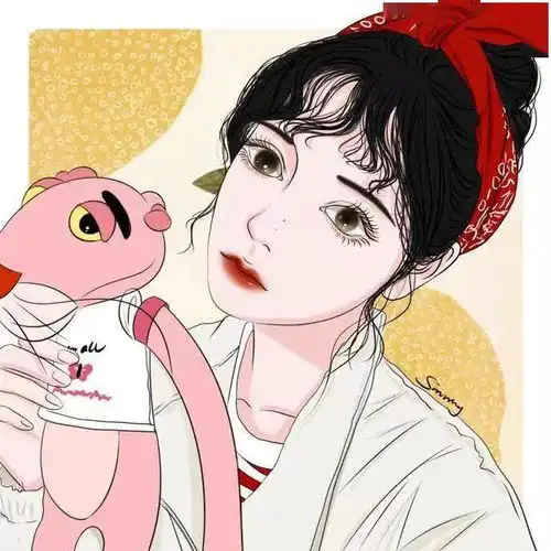 手绘女生小清新