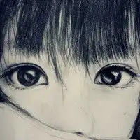 求一个大眼睛素描的qq头像