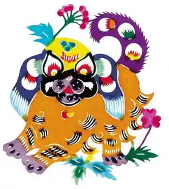网页制作大宝库中华大图之中华剪纸图片壁纸68