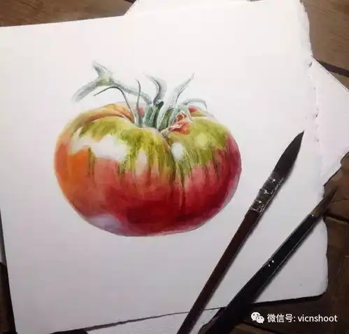 清爽神俊潇洒风雅的植物类水彩画