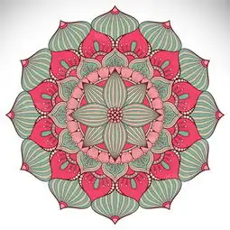 唯美圆形花朵花纹底纹矢量素材纹理边框免费下载格式eps图片编号21471539千图网