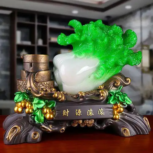 李理谦风水摆件玉白菜的风水寓意有哪些摆放时要注意些什么