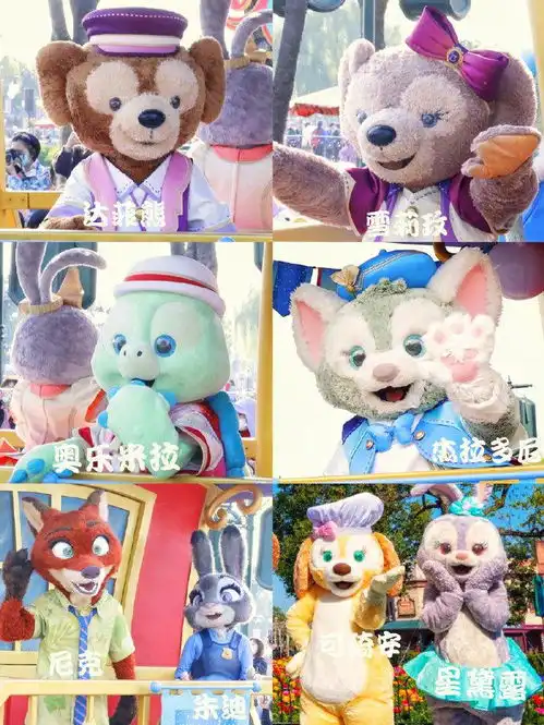 迪士尼人物名称大全除星黛露外你认识几个