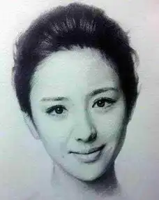 明星素描照佟丽娅最美,鹿晗最帅,你们认得出吗