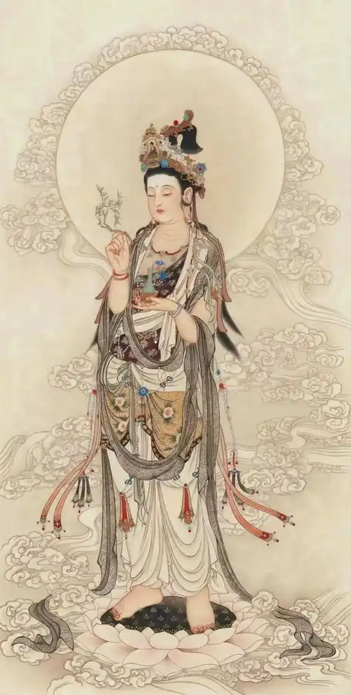 禅道集佛系文化系列佛祖观音