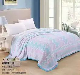 红蝠家纺冰貂绒云毯200230