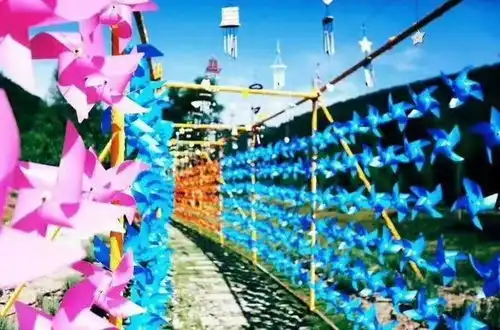 10月3日山西太行龙泉风铃风车节,赠送3d画游村
