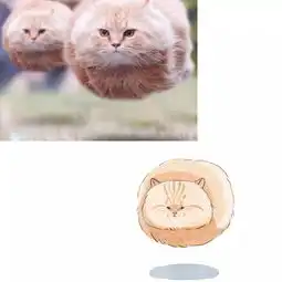 今日话题灵魂画师热衷临摹网络上的沙雕猫,画风超萌超减压