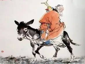 趣闻八仙中的张果老为什么要骑着毛驴向后看