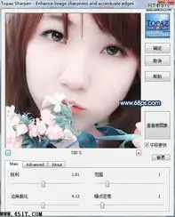 photoshop调色磨皮美化教程粉蓝色美女照片3