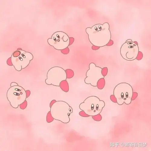 星之卡比头像星之卡比壁纸星之卡比表情包