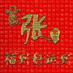 微信头像2019姓氏特别版,快换上新头像,换上新福气