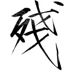 残字qq头像