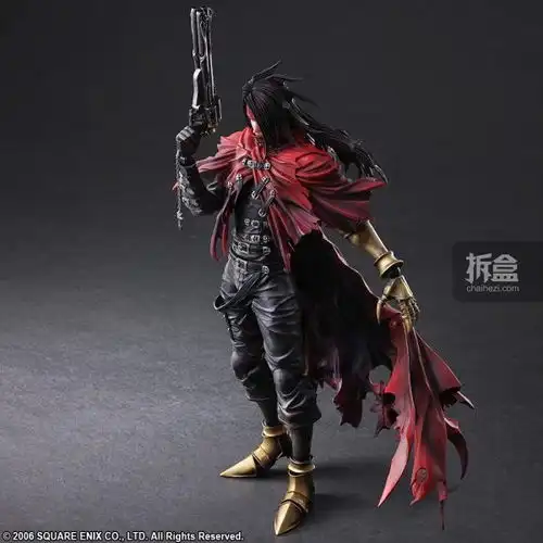 playarts改最终幻想7文森特可动人偶