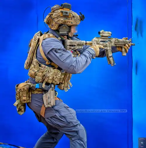 2021年俄罗斯特种作战军参加武器之都射击比赛