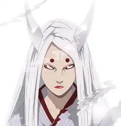 求火影忍者六道仙人与辉夜的图片,黑白也行