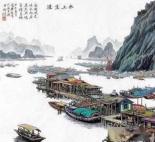 山水画还可以这么画真是美醉了