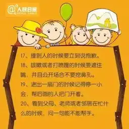 人民日报权威发布32条礼仪,让孩子更有教养精英教育