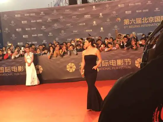 女星颜丙燕亮相红毯曾获天坛奖影后