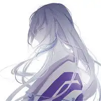 微信头像蓝发少女动漫