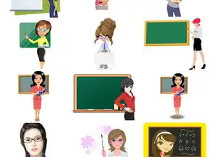 卡通美女老师海报设计免抠透明素材图片模板下载5.43mb办公商务大全生活工作