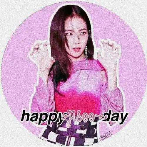 blackpink丨金智秀jisoo生日应援头像