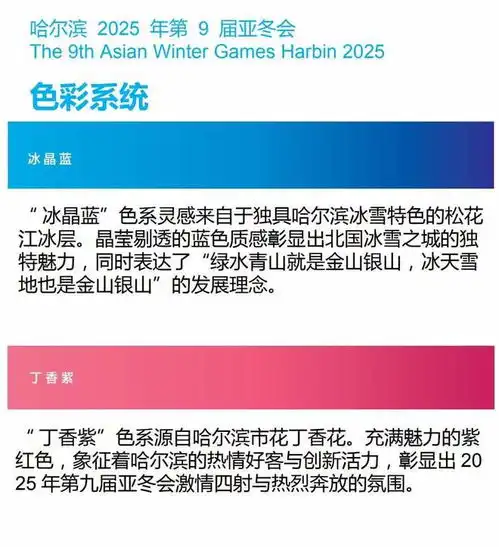 倒计时300天2025年第9届亚冬会体育图标发布