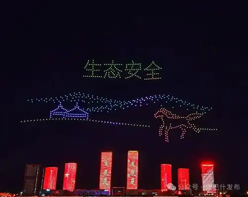 无人机舞星河灿焰火喷泉耀北疆内蒙古开展第十个全民国家安全教育日活动