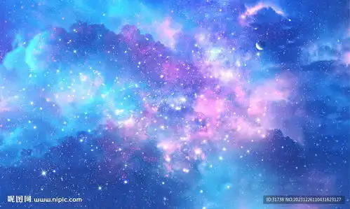 星空天花软膜背景设计图psd分层素材
