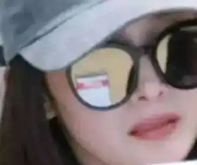 林心如晒自拍,墨镜里竟反射出霍建华恋情聊天记录名车墨镜原来能爆出明星这么多隐私呐