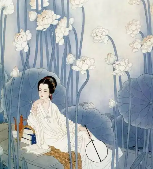 好美丽的仕女图