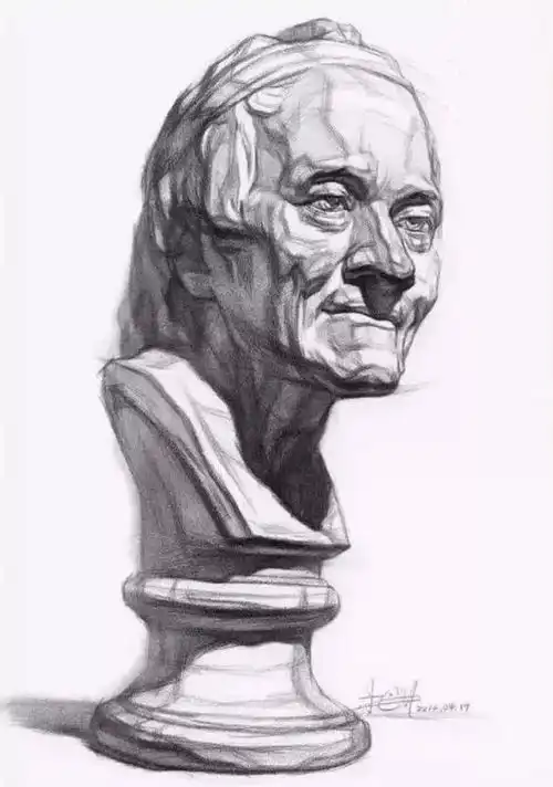 画石膏像和学素描有哪些联系