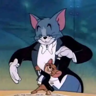 猫和老鼠杰瑞图片头像情侣头像