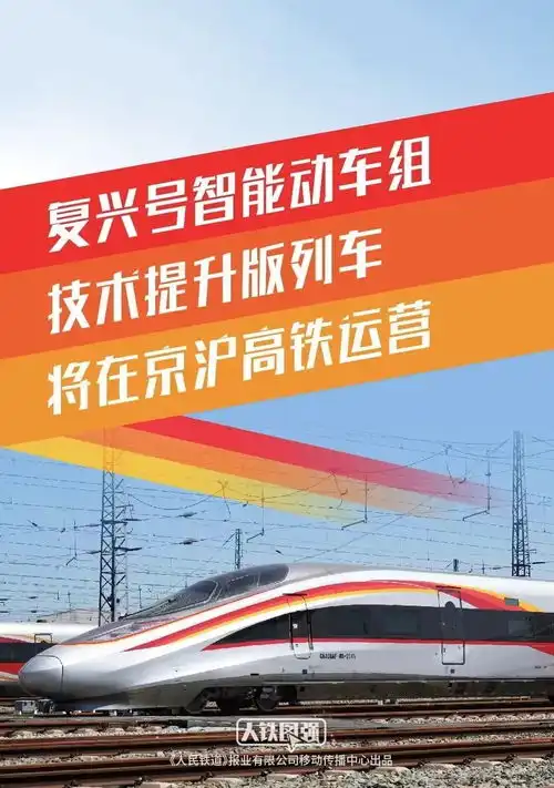 明起,升级版复兴号将在京沪高铁运营
