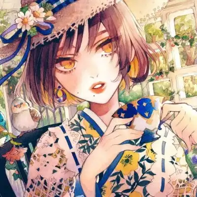 唐崎夜雨手绘插画超a女生头像女生头像我要个性网
