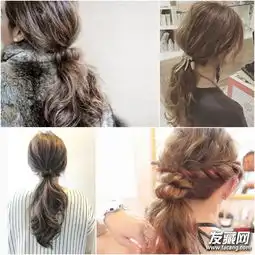 日妞疯爱的贝果低马尾一招缔造华丽感受