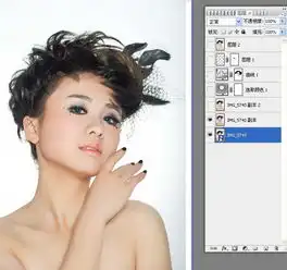 photoshop简单给美女修出漂亮皮肤