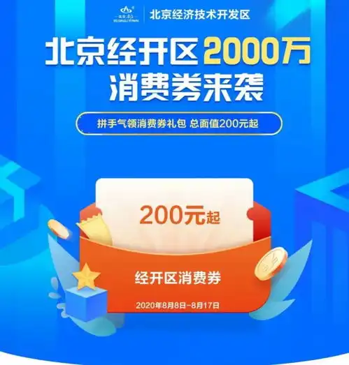 2000万,周六开抢北京亦庄将发放消费券